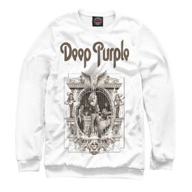 Мужской свитшот 3D с принтом Deep Purple ,  |  | Тематика изображения на принте: 