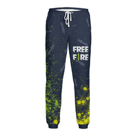 Мужские спортивные штаны с принтом Free Fire / Фри Фаер ,  |  | Тематика изображения на принте: 