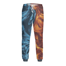 Мужские спортивные штаны с принтом Огонь и вода в Курске,  |  | 
