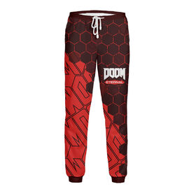 Мужские спортивные штаны с принтом Doom Eternal / Дум Этернал ,  |  | 