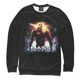 Мужской свитшот 3D с принтом Mass Effect ,  |  | 