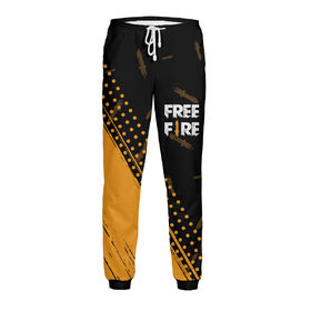 Мужские спортивные штаны с принтом Free Fire / Фри Фаер ,  |  | Тематика изображения на принте: 