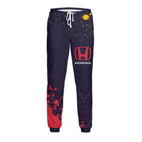 Мужские спортивные штаны с принтом Honda / Хонда в Курске,  |  | Тематика изображения на принте: 