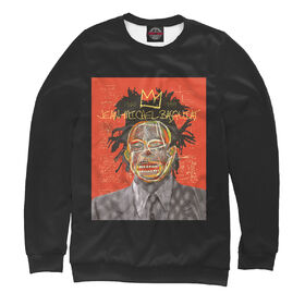 Мужской свитшот 3D с принтом Jean-Michel Basquiat в Санкт-Петербурге,  |  | Тематика изображения на принте: 